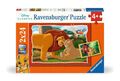 Ravensburger Puzzle 01029 Kreis des Lebens , 2x24 Teile 4+ Jahre