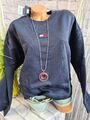 Tommy Jeans Sweatshirt Pullover Pulli blau Gr. XL (8 838)