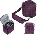 Navitech Purple Camera Bag For Polaroid Now Generation 2 Instant Camera