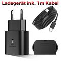 Schnellladegerät USB-C 25W für Original Samsung Ladekabel Galaxy S21 S22 S23 S24