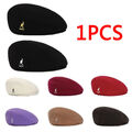 Kangol Wolle 504 Flachmütze Männer Frauen Wolle Beret Hut Winter Newsboy Caps