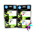 ORIGINAL HP 912XL MULTIPACK TINTENPATRONEN - 3YP34AE - HP OFFICEJET - MHD2024+