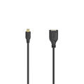 HAMA Flexi-Slim, Micro-USB-OTG-Kabel, 0,15 m