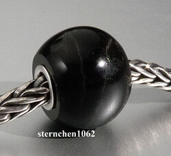 Trollbeads * Jumbo Rundes Schwarzes Tigerauge * Jumbo Round Black Cats Eye * 02