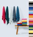 2er Pack Handtuch 50x100cm Baumwolle mit einer Bordüre bis 60°C Towels by Jassz 