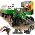 RC-Traktor Ferngesteuerter Traktor Spielzeug ab 2 3 4 5Jahre