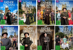 26 DVDs * FATHER BROWN - SEASON / STAFFEL 1+2+3+4+5+6+7+8 IM SET # NEU OVP W