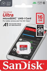 SanDisk ULTRA A1 micro SD Speicherkarte 16GB 32GB 64GB 128GB 256GB 512GB