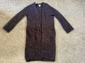 H&M Damen lange Strick Jacke Cardigan Mantel Gr.XS Pulli guter Zustand