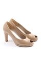 GABOR Peeptoe Pumps Damen Gr. DE 36 nude Casual-Look