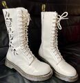 Dr Martens Gr.39 14 Loch Boots Rosie Cutouts seltene Limited Edition gebraucht