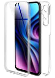 Handy Hülle für Samsung Galaxy A54 5G Transparent 360 Grad Case Schutzhülle TPU