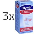 3x Olynth 0,1% für Schulkinder und Erwachsene Nasentropfen 100 ml, PZN 02340438