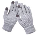 Handschuhe Touchscreen Winterhandschuh Handy Smartphone Damen Herren Strick warm