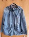 Hellblaue Basic-Jeansjacke mit Kapuze Gr. 50 OTTO/ wie neu