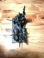 Warhammer Chaos Streitwagen, Pferde Kunststoff Rest Metall