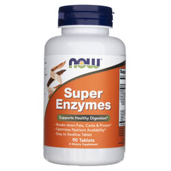 Now Foods Super Enzyme, 90 Tabletten