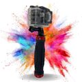 Actioncam Aluminium Handgriff Griff kompatibel mit DJI Osmo GoPro Hero Hero+ 3 4