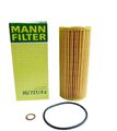 Original MANN Ölfilter HU721/4x für BMW 3, 5, 6, 7, X3, X5, X6 - E46, E90, E91 