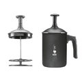 Bialetti 00AGR395 Milchaufschäumer Tutto Crema6T, schwarz