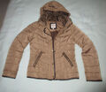 Winter Jacke Gr. S von Clockhouse Brustweite AA 48cm mit Kuschelkragen + Kaputze