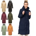 Marikoo Damen Winterjacke Stepp Jacke Anorak Parka Warm Mantel Kapuze Soranaa