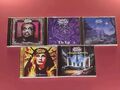 5 X Heavy Metal CD Sammlung King Diamond Mercyful Fate Attic Ghost Pentagram 