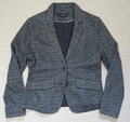 Blazer Sweatjacke Sweatblazer Gr.40 Opus Grau meliert