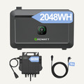 Growatt NOAH 2000 Batterie mit Growatt NEO 800W MikroWechselrichter mit 5m Kabel