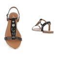 RIEMCHEN-SANDALEN IN SCHWARZ GR.36