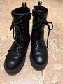 Tommy Hilfiger Damen Boots Stiefeletten Echtleder Gr. 36