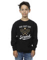 Tennis Jungen Just Got Served Sweatshirt Schwarz 12-13 years