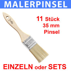 Pinsel Set Malerpinsel Flachpinsel Lasurpinsel Lackierpinsel Lackpinsel Lack 🖌️