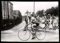 Fotografie Fahrrad-Rennen Tour de France 1939, Radrennfahrer Archambaud auf der 