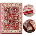 Orientteppich Teppich Rot Burgund - Viele Größen und Designs - mit Fransen