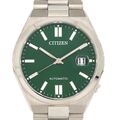 Citizen 8210-S126967 NJ0150-81X Edelstahl Datum Automatik Herren Armbanduhr Auth