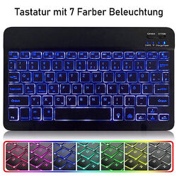 Für  Lenovo Tab P10 P11 Pro M10 FHD Plus E10 K10 QWERTZ Bluetooth Tastatur Maus