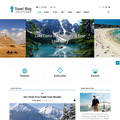 Reiseblog-Website-Design mit kostenlosem 5 GB VPS-Webhosting