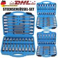 STECKSCHLÜSSEL SET INNENVIELZAHN TORX SECHSKANT 1/2 STECK NUSS SCHLÜSSEL NÜSSE