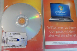 Original Windows 7 Professional Lizenz DVD 64Bit SP1 Deutsch Hardcover FQC-04653