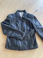 Milestone * Damen Leder Jacke * Schwarz  * Gr. M L 38 40 *  wNeu!