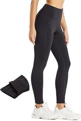 Thermo Leggings Winter Wasserdicht Fleece Gefüttert Sport Laufhose Training Hose