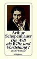 Die Welt als Wille und Vorstellung I, Zweiter Teilband v... | Buch | Zustand gut