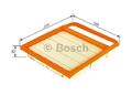 BOSCH F 026 400 504 Luftfilter  für MERCEDES-BENZ Filtereinsatz