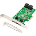 Dawicontrol DC-624E Blister RAID-Kontroller (2X PCI-e, 4-Kanal, SATA III, RAID 0