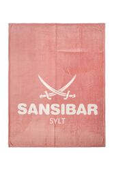 Decke SANSIBAR PINK (BL 140x180 cm) BL 140x180 cm pink Wohndecke Kuscheldecke