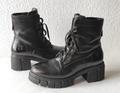 Damen Stiefel Stiefelette Boots Gr. 38 echt Leder