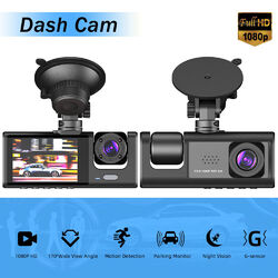 1080P CAR AUTO KFZ DVR KAMERA VIDEO RECORDER DASH CAM G-SENSOR CAMERA DUAL LENS