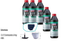 LIQUI MOLY Top Tec ATF 1800 5L MAHLE Getriebeölfilter für Audi A8 4.2 TDI