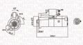 MAGNETI MARELLI Anlasser Starter 063721221010 für MITSUBISHI PAJERO 4 Van 2 3